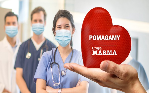 Marma Polskie Folie przekazuje certyfikowaną włókninę do szycia maseczek ochronnych